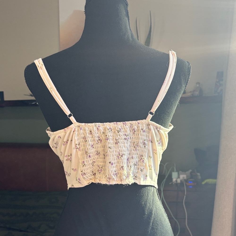 Iris Floral Camisole with Purple Accents - Picture 4 of 7